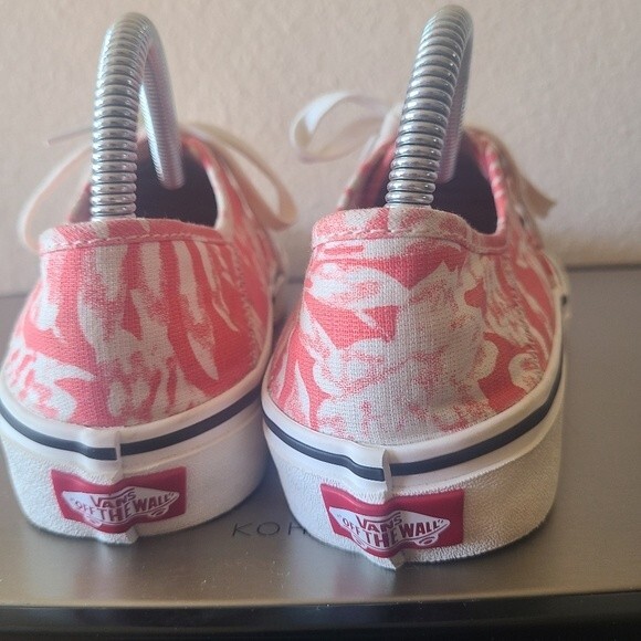 Vans island floral linen lace up size 8 - Picture 4 of 7